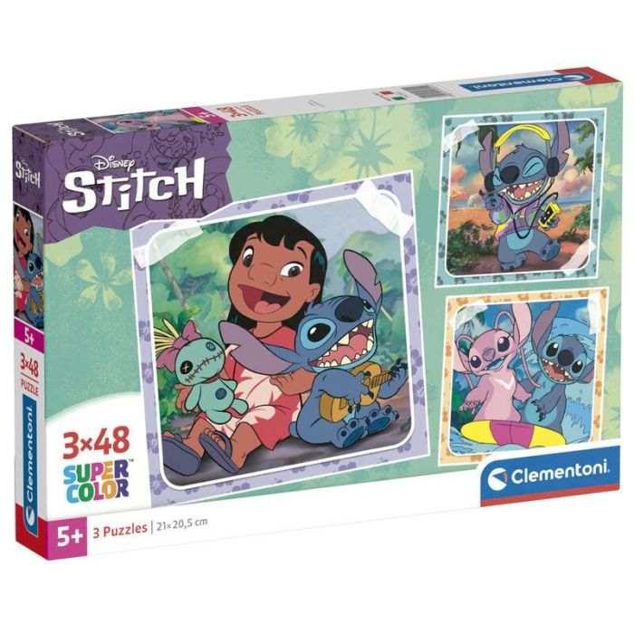 Puzzle infantil pzl 3x48 square stitch disney 0 Puzzle infantil pzl 3x48 square stitch disney 0
