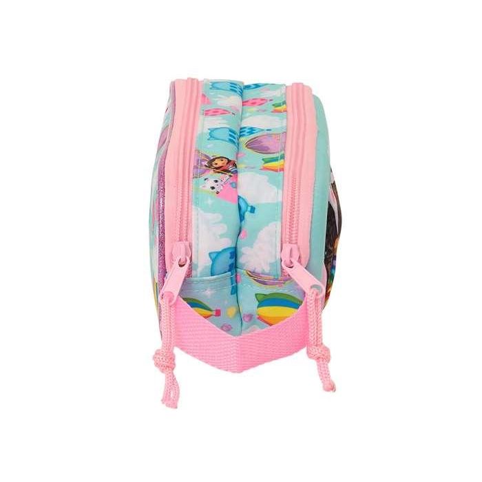 Safta Portatodo Doble 3D Gabby's Dollhouse 21x8x6 cm para Niños 2