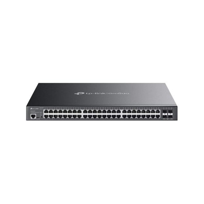 TP-Link SG3452XMPP Switch Omada Gestionado L2+ con 48 Puertos Gigabit Ethernet PoE y 4 Ranuras SFP+ para Rack 1U 0 TP-Link SG3452XMPP Switch Omada Gestionado L2+ con 48 Puertos Gigabit Ethernet PoE y 4 Ranuras SFP+ para Rack 1U 0
