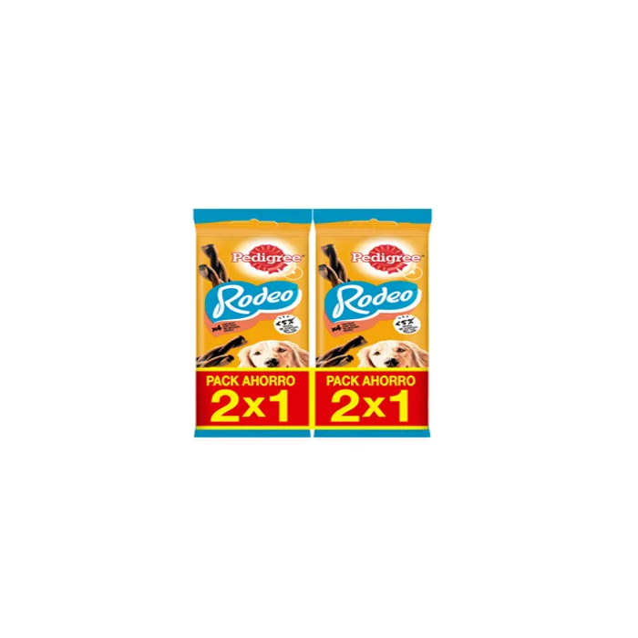 Pedigree Rodeo Tiras Masticables Buey Pack 2x1