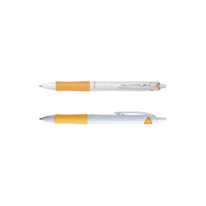 Boligrafo Pilot Acroball White Naranja 10 unidades