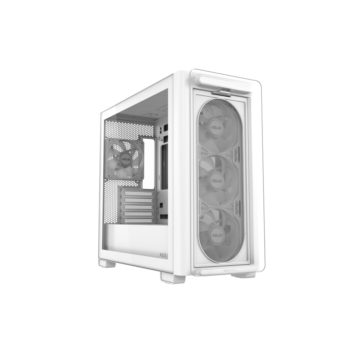 Asus A23 PLUS TG ARGB WHITE - Torre PC Blanco, micro ATX/Mini-ITX, 3x120mm Ventiladores, Ref. 90DC00K3-B19010 5 Asus A23 PLUS TG ARGB WHITE - Torre PC Blanco, micro ATX/Mini-ITX, 3x120mm Ventiladores, Ref. 90DC00K3-B19010 5