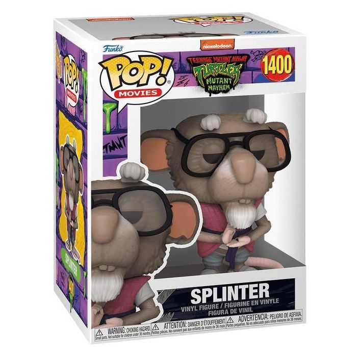 Funko Figura POP! Tortugas Ninja: Splinter, de vinilo de 9cm 1 Funko Figura POP! Tortugas Ninja: Splinter, de vinilo de 9cm 1