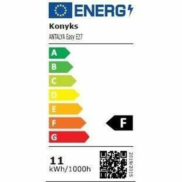 Konyks KON3770008652682 Bombillas LED Antalya Easy E27 Dual Pack Wifi + Bt 11W Colores + Blanco Compatible con Alexa y Google Home 1