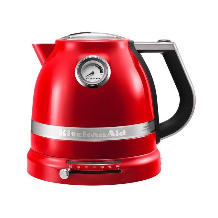 Kitchenaid Hervidor 5KEK1522 Rojo 1.5L con Control de Temperatura y Pared Dual para Infusiones