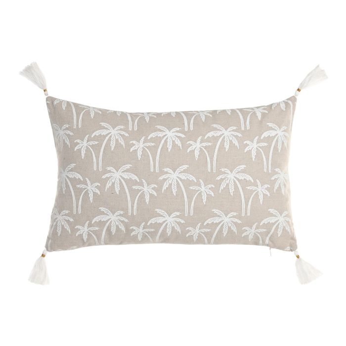 Cojin Boho DKD Home Decor Natural Blanco 50 x 30 cm (2 Unidades) 0 Cojin Boho DKD Home Decor Natural Blanco 50 x 30 cm (2 Unidades) 0