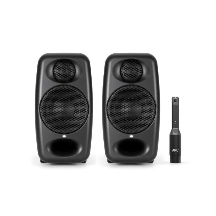 IK Multimedia iLoud MM Pro Monitores de Estudio (Pareja) biamplificados 50W RMS con Autocalibración ARC 1