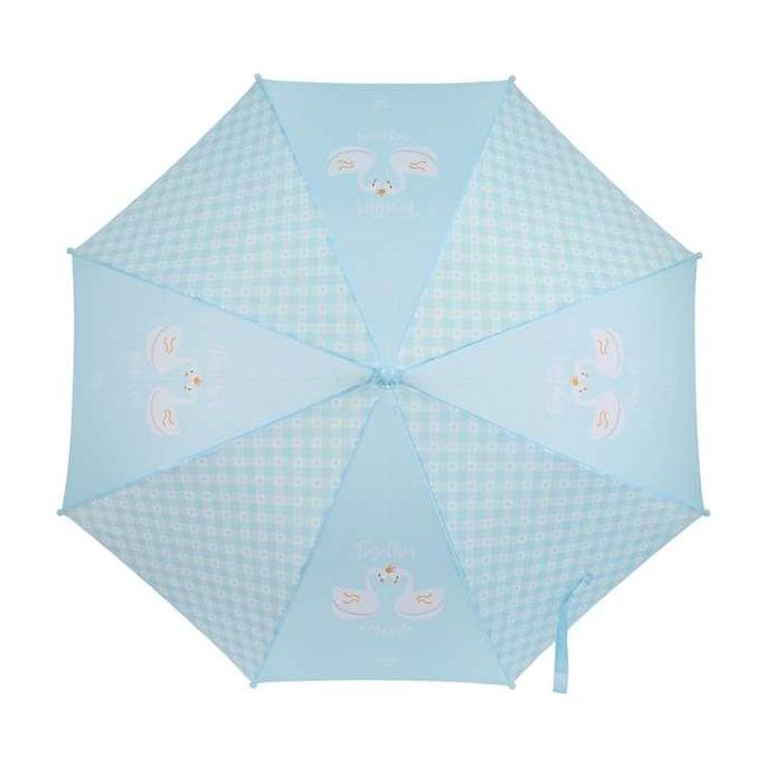 Paraguas Glow Lab Cisnes Azul Ø 86 cm 2