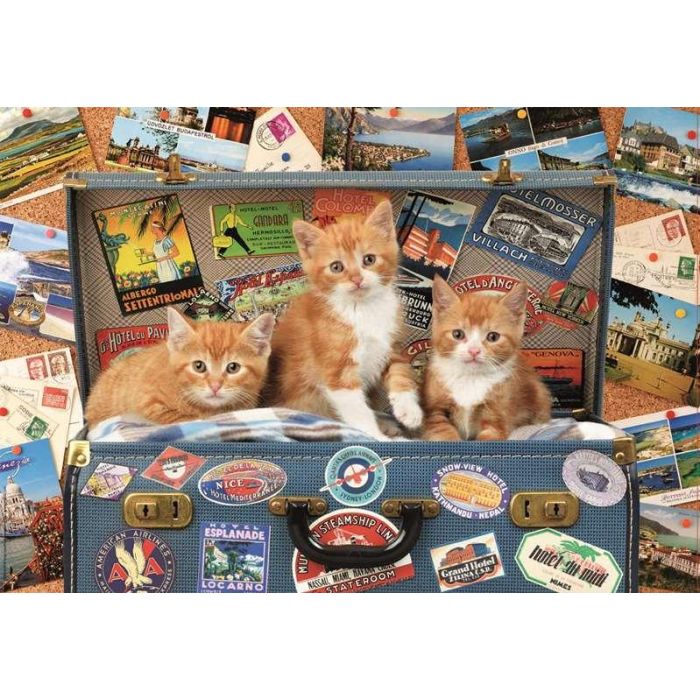 Puzzle 200 gatitos viajeros 4 Puzzle 200 gatitos viajeros 4