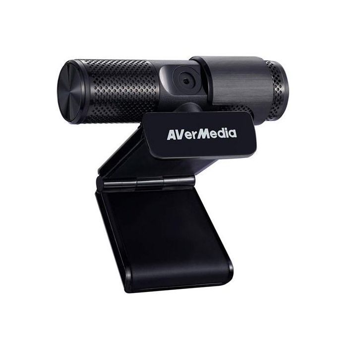 AVerMedia 313 (PW313) Webcam Full HD, Live Stream con Micrófono, USB 2.0 para Windows y Mac (1920x1080p, 30fps)