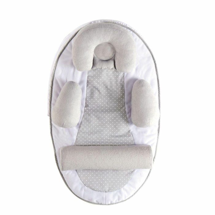 Tineo TIN3275057057414 Cocoón de Sueño para Bebé, Cuña Escalable Ajustable Extraíble, 0-3 Meses, 58x40cm 5