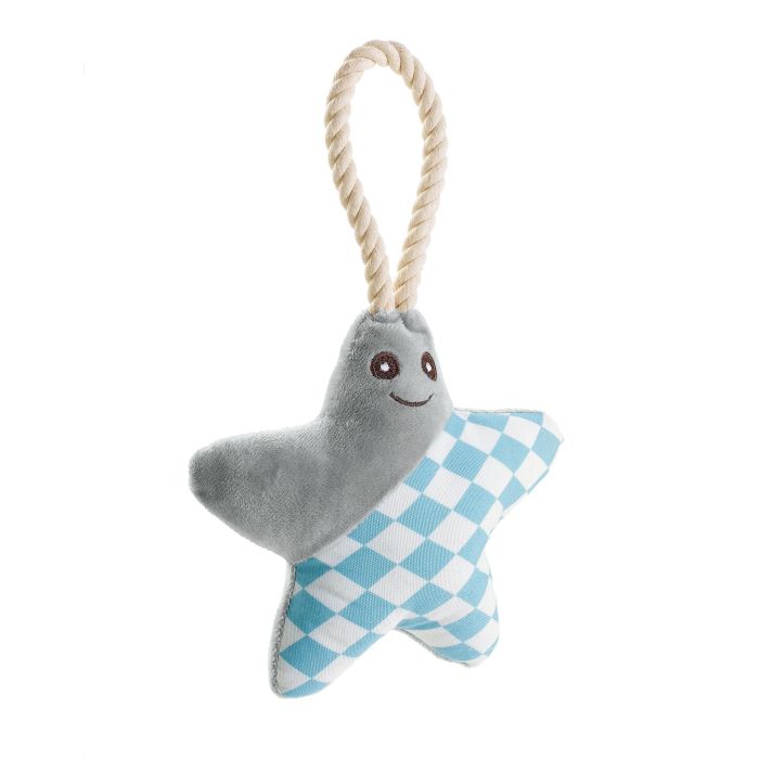 Mordedor de perro Hunter Salima Con cuerda Estrella de mar Gris Cachorros Mordedor de perro Hunter Salima Con cuerda Estrella de mar Gris Cachorros