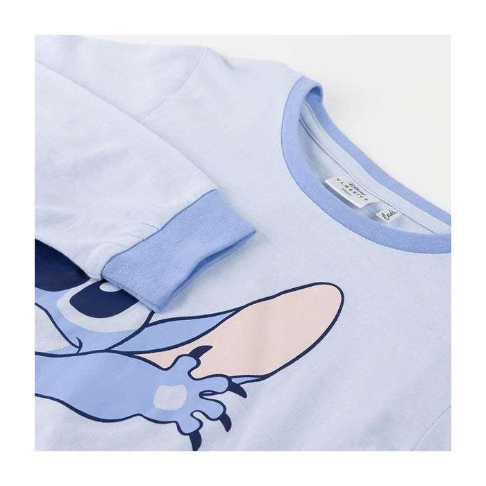 Pijama largo single jersey stitch 10 años 2