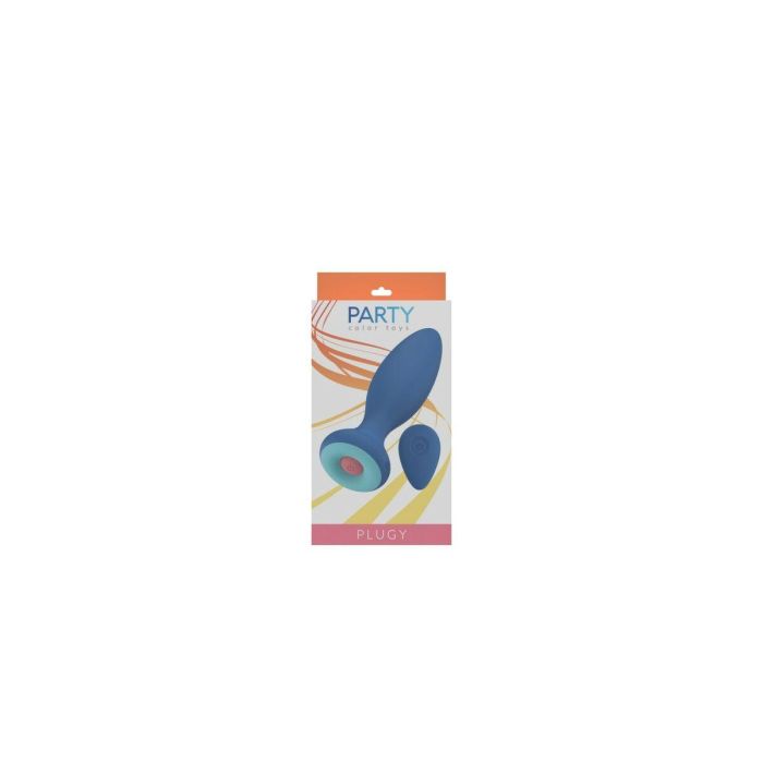 Plug Anal Party Color Toys Azul (17 cm) 0 Plug Anal Party Color Toys Azul (17 cm) 0