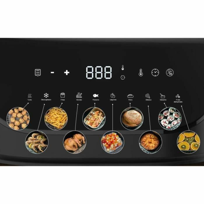 Little Balance LIT1716510701079 Freidora dietética Crousty Light XL 7L 1600W 10 programas Negra 2 Little Balance LIT1716510701079 Freidora dietética Crousty Light XL 7L 1600W 10 programas Negra 2