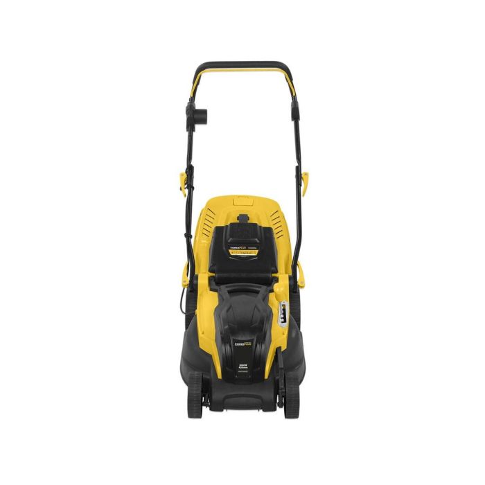 Powerplus Cortacésped Eléctrico 2000W, Ancho de Corte 42cm, Función Mulching y Recogedor Trasero, Altura 25-80mm (5 Posiciones) 3 Powerplus Cortacésped Eléctrico 2000W, Ancho de Corte 42cm, Función Mulching y Recogedor Trasero, Altura 25-80mm (5 Posiciones) 3