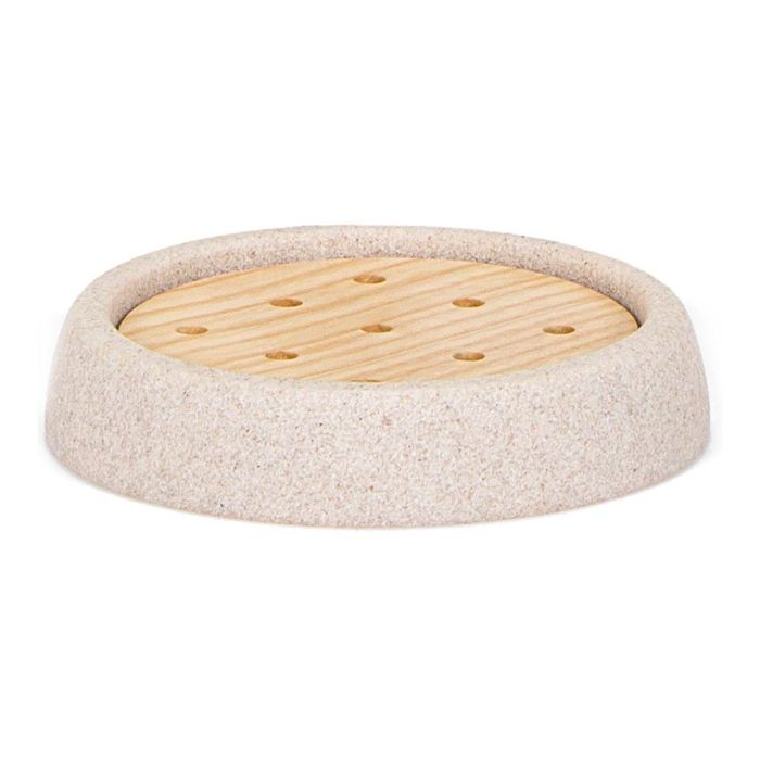 Andrea House Jabonera de arenisca y fresno Ø10,5 x 2 cm - Madera y arenisca 0 Andrea House Jabonera de arenisca y fresno Ø10,5 x 2 cm - Madera y arenisca 0