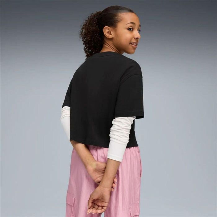 Camiseta de Manga Corta Infantil Puma Essentials 2 Color No. 1 Negro XL 1