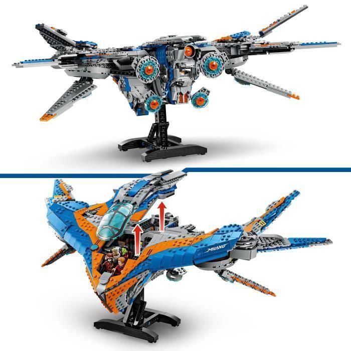 LEGO Marvel 76286 Guardianes de la Galaxia: Nave Estelar Milán, Vehículo Espacial 2 LEGO Marvel 76286 Guardianes de la Galaxia: Nave Estelar Milán, Vehículo Espacial 2