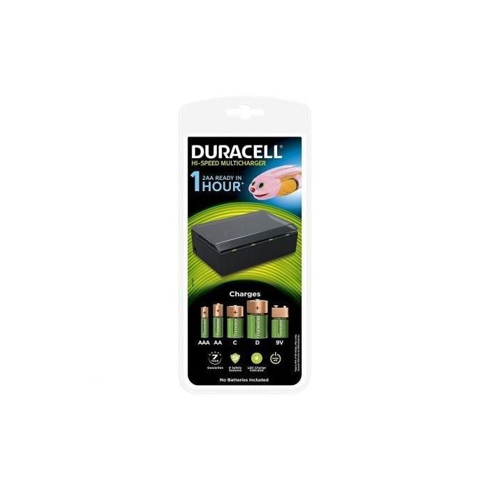 Cargador de Pilas Duracell CEF22-EU/ capacidad 4 pilas/ AA y AAA Cargador de Pilas Duracell CEF22-EU/ capacidad 4 pilas/ AA y AAA