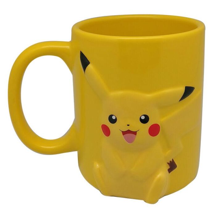 Taza 3D Pikachu Pokemon 325ml 0 Taza 3D Pikachu Pokemon 325ml 0