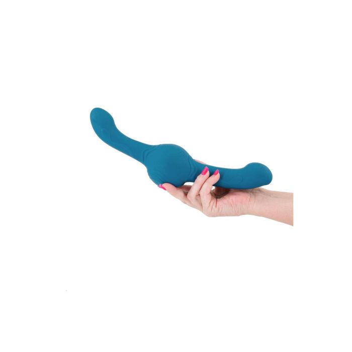 Consolador de Doble Penetración NS Novelties Revolution Azul 6 Consolador de Doble Penetración NS Novelties Revolution Azul 6