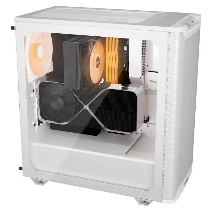 Be Quiet! Pure Base 501 LX White Midi Tower con Ventana y RGB, Carcasa PC ATX, Micro ATX, Mini-ATX Blanca 1 Be Quiet! Pure Base 501 LX White Midi Tower con Ventana y RGB, Carcasa PC ATX, Micro ATX, Mini-ATX Blanca 1