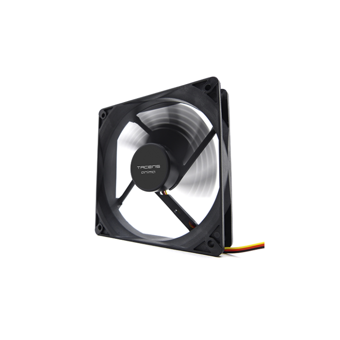 Tacens AF12X2 Ventilador de Caja 120mm (Pack 2) Ultra Silencioso 14 dB, Rodamiento Fluxus Bearing, Flujo de Aire Optimizado Air-Guide 2