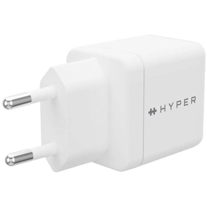HYPER HJG35EU Cargador de Dispositivo Móvil para Smartphone y Auriculares, Carga Rápida, Blanco, Interior, Corriente Alterna, 2 Puertos USB Tipo C 3 HYPER HJG35EU Cargador de Dispositivo Móvil para Smartphone y Auriculares, Carga Rápida, Blanco, Interior, Corriente Alterna, 2 Puertos USB Tipo C 3