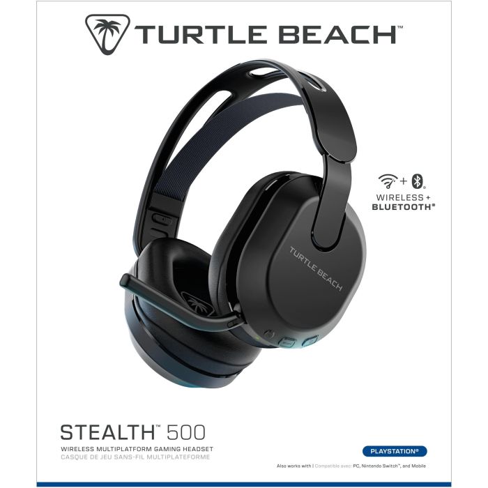 Turtle Beach Stealth 500 PS Auriculares Estéreo Over-Ear Negros 4 Turtle Beach Stealth 500 PS Auriculares Estéreo Over-Ear Negros 4