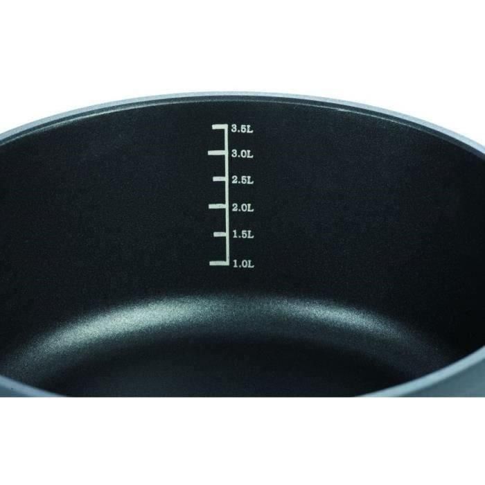 Cacerola de aluminio fundido - GSW - SILCOGUSS - 28 cm - Inducción - Negra 1 Cacerola de aluminio fundido - GSW - SILCOGUSS - 28 cm - Inducción - Negra 1