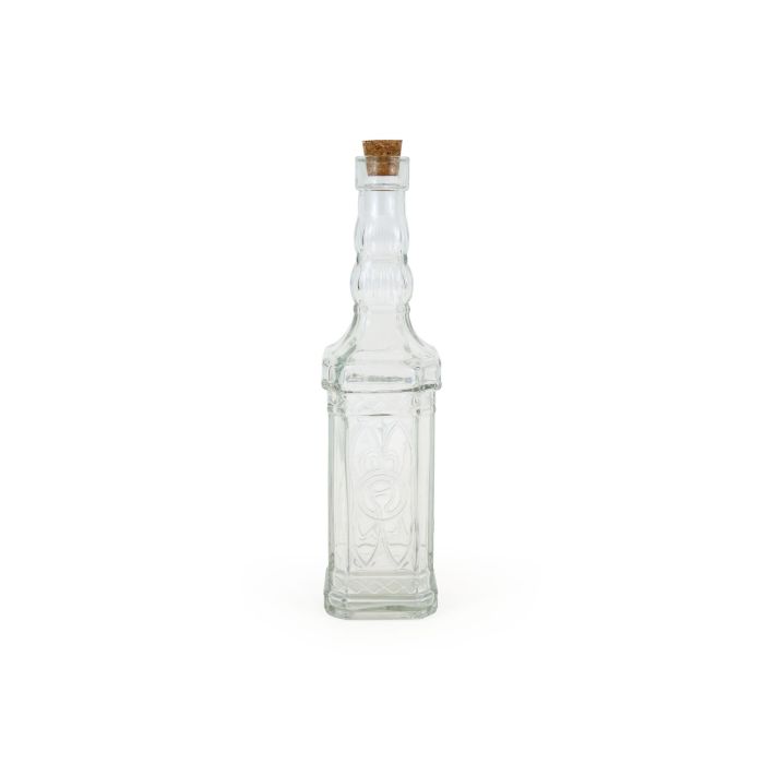 Botella de vidrio Himark con tapón de corcho 400 ml - La Mediterranea (24 Unidades) 4 Botella de vidrio Himark con tapón de corcho 400 ml - La Mediterranea (24 Unidades) 4