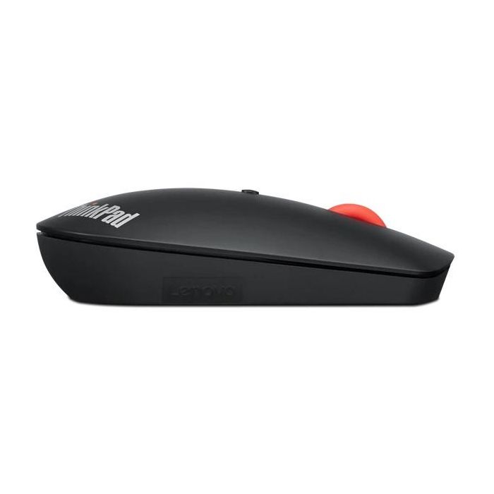 Lenovo ThinkPad Bluetooth Silent Mouse, Inalámbrico, Silencioso, 2400 DPI Ajustable, Bluetooth 5.0, Multi-Dispositivo, Sensor Óptico, Negro 2 Lenovo ThinkPad Bluetooth Silent Mouse, Inalámbrico, Silencioso, 2400 DPI Ajustable, Bluetooth 5.0, Multi-Dispositivo, Sensor Óptico, Negro 2