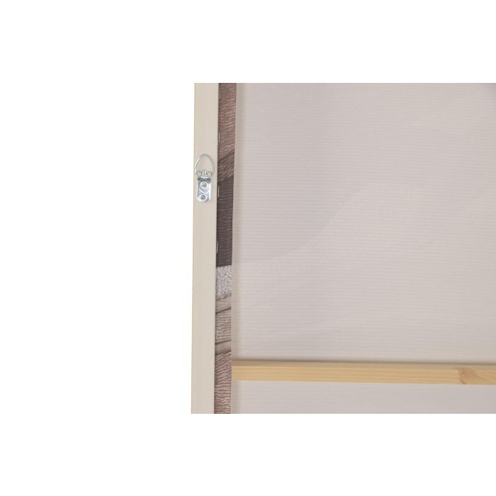DKD Home Decor Cuadro Moderno Marron Beige 4.5 x 123 x 83 cm (2 Unidades)