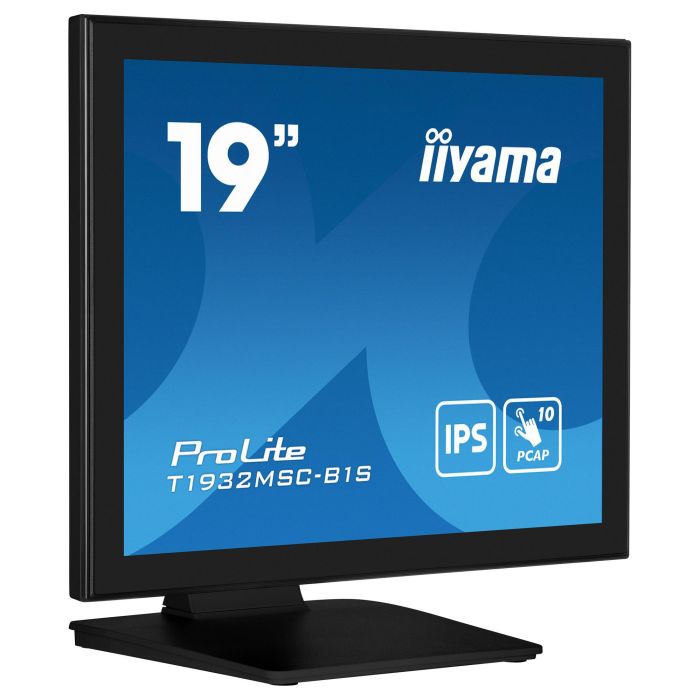 iiyama T1932MSC-B1S Monitor Táctil 19" 1280x1024 LED IPS HDMI DP VGA USB Retail 11