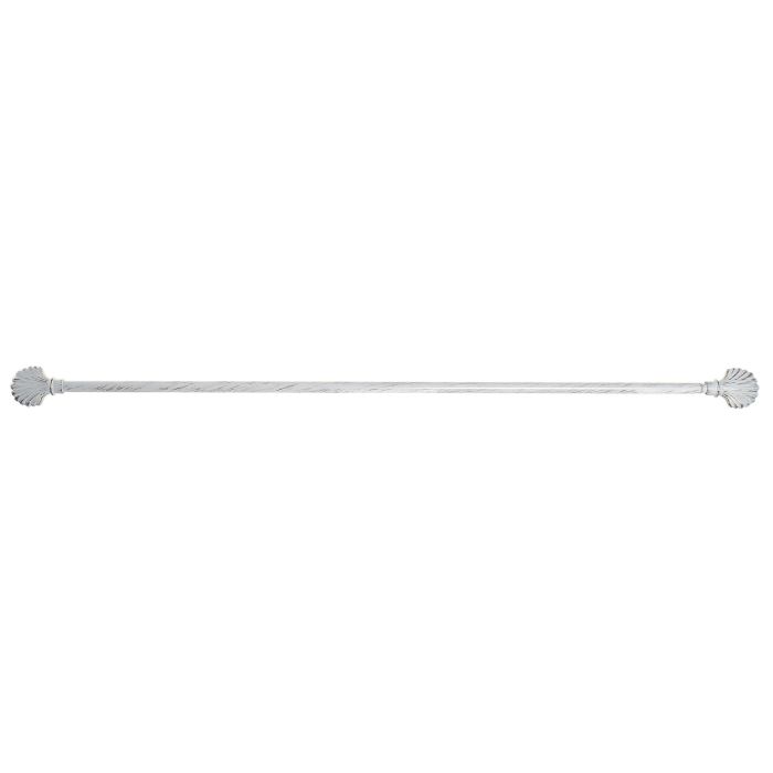 Barra para Cortinas DKD Home Decor Blanco Metal (120 x 16 x 16 cm) 1 Barra para Cortinas DKD Home Decor Blanco Metal (120 x 16 x 16 cm) 1