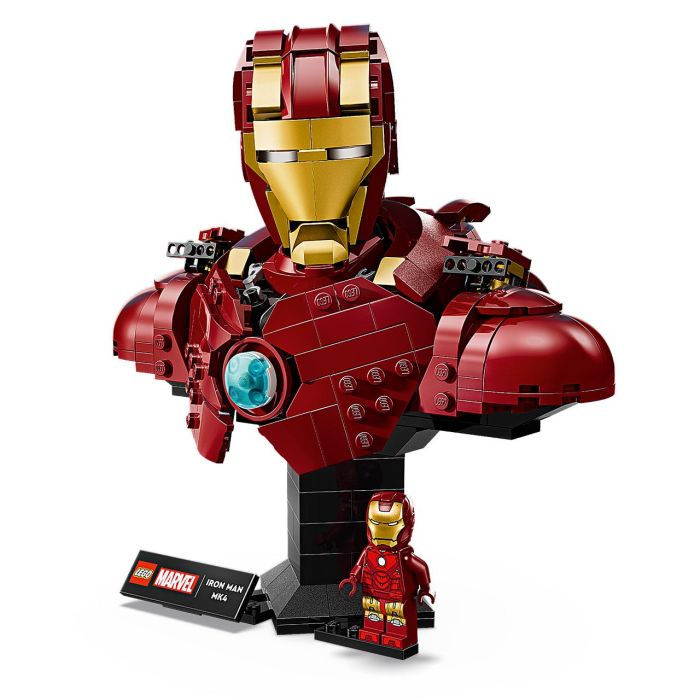 LEGO 76327 Marvel Busto de Iron Man MK4 - Set de construcción para adultos 3 LEGO 76327 Marvel Busto de Iron Man MK4 - Set de construcción para adultos 3