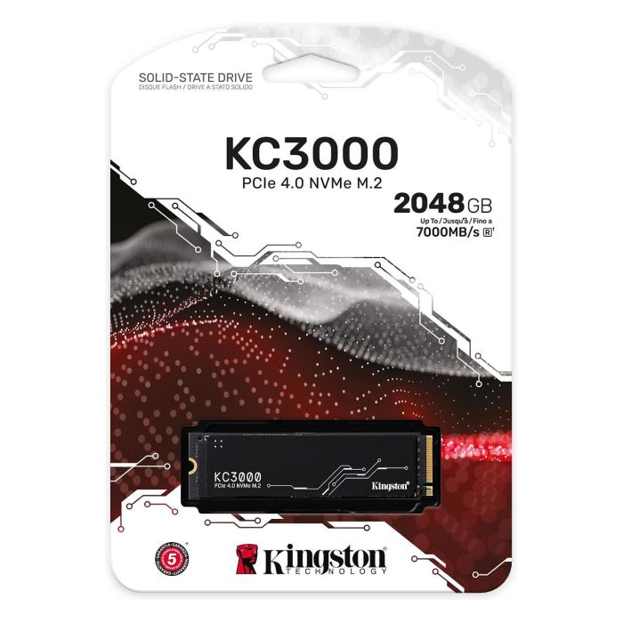 Kingston SKC3000D/2048G SSD Interno 2048GB M.2 NVMe PCIe 4.0 3