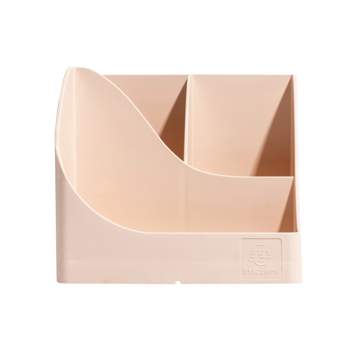 Plasticforte Cubilete portalapices Skandi plastico reciclado color nude 155x119x109 mm 1 Plasticforte Cubilete portalapices Skandi plastico reciclado color nude 155x119x109 mm 1