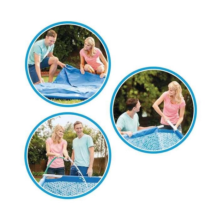 Intex Piscina Metal Frame Redonda 305x76cm 4485L Sin Depuradora para Niños y Adultos 2