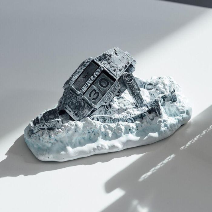 Calendario Perpetuo 3D AT-AT Derribado Star Wars 2
