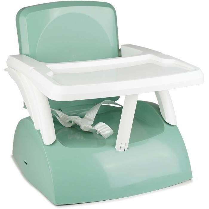 Asiento elevador - THERMOBABY - GUSTO 2 en 1 - Verde salvia - Escalable y transportable Asiento elevador - THERMOBABY - GUSTO 2 en 1 - Verde salvia - Escalable y transportable