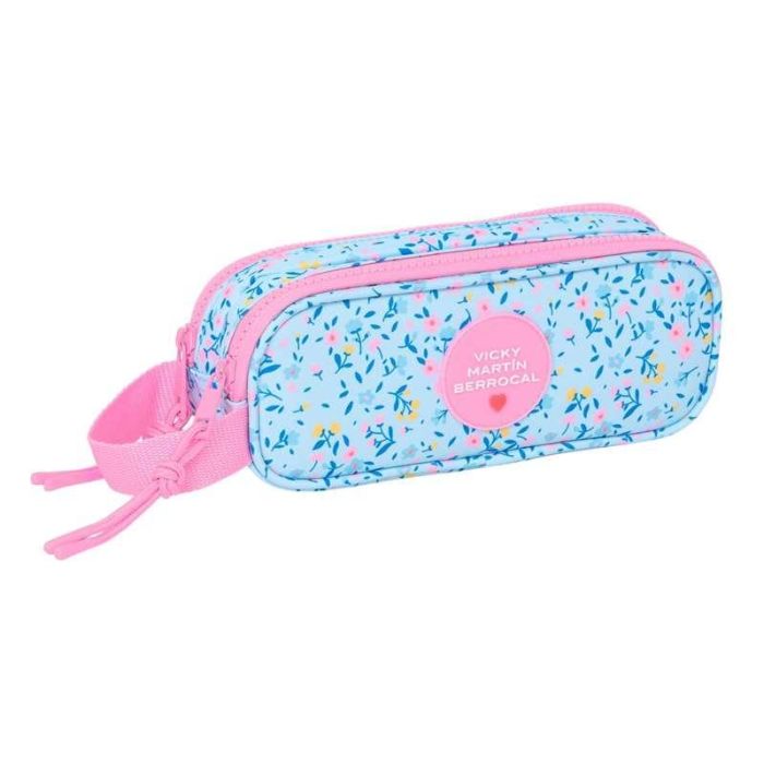 Bolso Escolar Portatodo Safta Doble Vicky Martin Berrocal Paraiso 80x210x60 mm Bolso Escolar Portatodo Safta Doble Vicky Martin Berrocal Paraiso 80x210x60 mm
