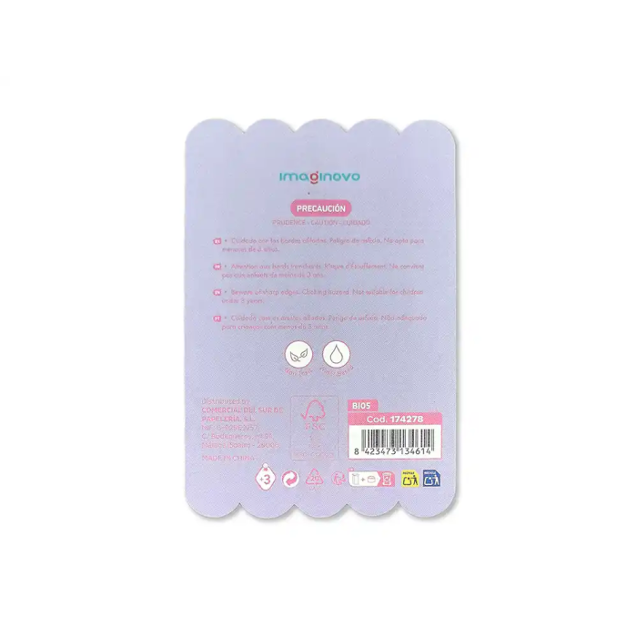 Imaginovo Bloc notas adhesivas fantasía Meow 20 hojas 70x70 mm 2