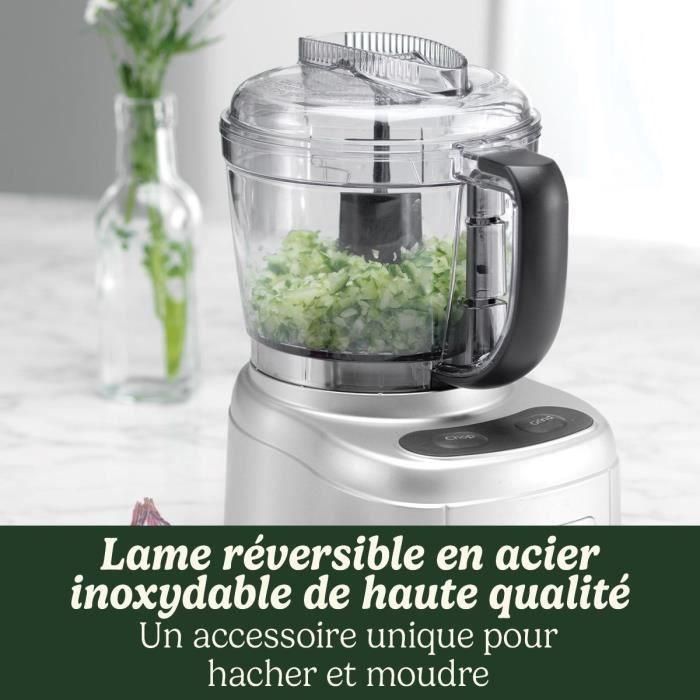 Picadora eléctrica - CUISINART - ECH4E Mini Prep Pro - 250 W - 900 ml - Gris 4 Picadora eléctrica - CUISINART - ECH4E Mini Prep Pro - 250 W - 900 ml - Gris 4