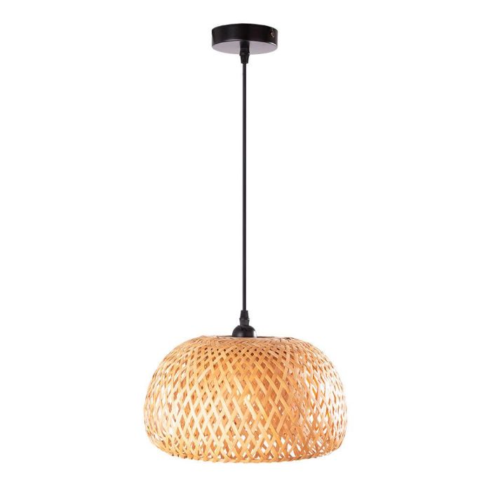Lámpara Colgante Antony de Ratán Natural SKD-P-2046 | Diseño Elegante Sostenible para Comedor, Dormitorio, Cocina y Oficina