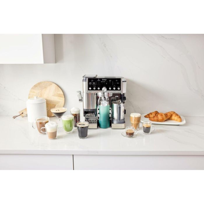 Ninja ES701EU Luxe Máquina Espresso 2 L 1650 W Negro Acero Inoxidable