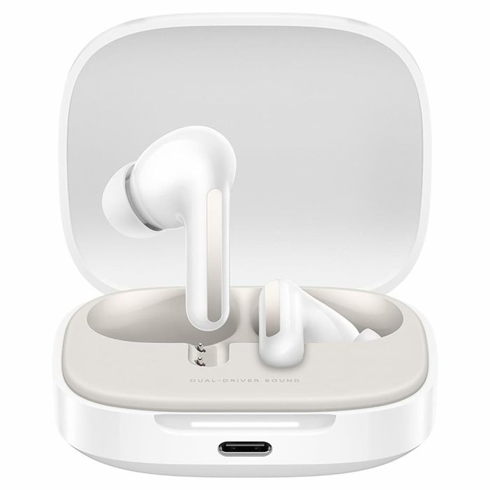 Auriculares Inalámbricos con Estuche de Carga Xiaomi Redmi Buds 6 Blanco 7 Auriculares Inalámbricos con Estuche de Carga Xiaomi Redmi Buds 6 Blanco 7