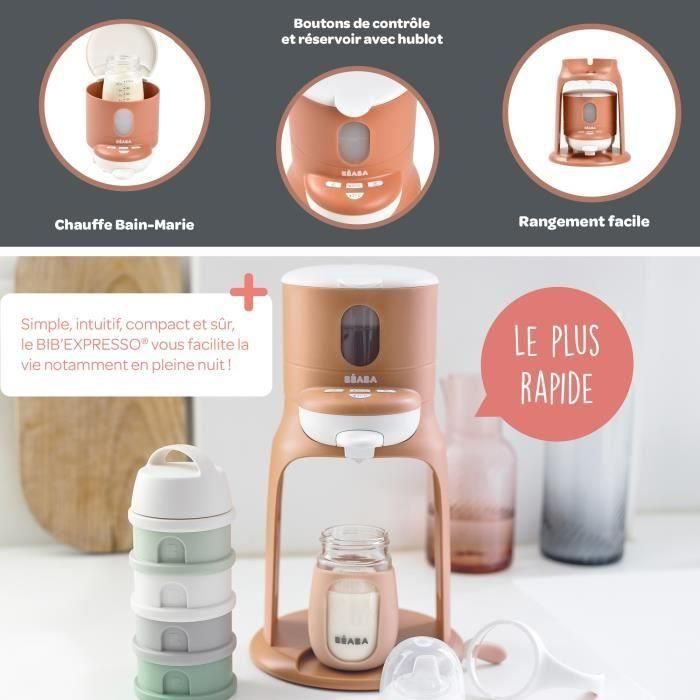Beaba BEA3384349117153 Bib espresso, calienta biberones y ollas pequeñas, Terracota 3