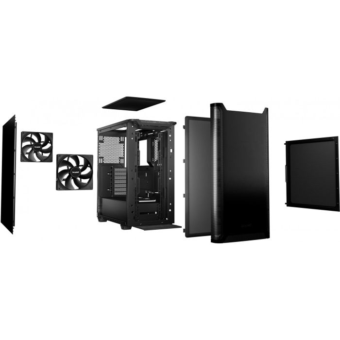 be quiet! PURE BASE 501 Negra Midi Tower PC Negro 3